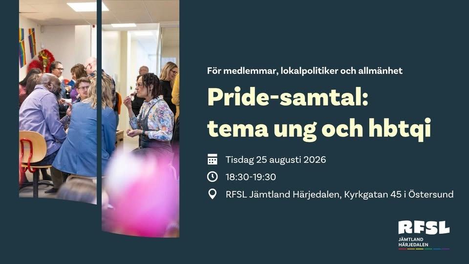 Pride-samtal: tema ung och hbtqi