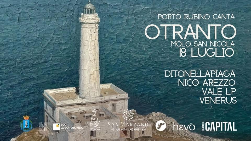 PORTO RUBINO CANTA con Ditonellapiaga, Nico Arezzo, Vale LP, Venerus