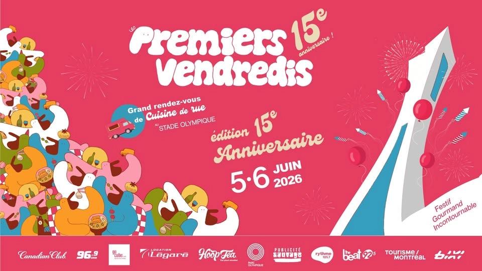 Les Premiers Vendredis les 5 & 6 juin : On fête le 15e anniversaire ! 🥳🎉