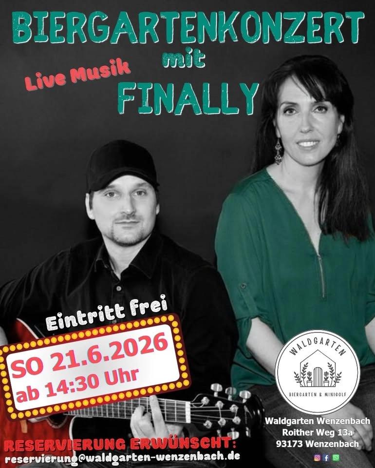 Biergartenkonzert mit Finally