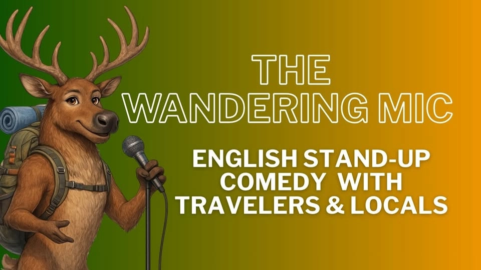 English stand-up comedy - THE WANDERING MIC