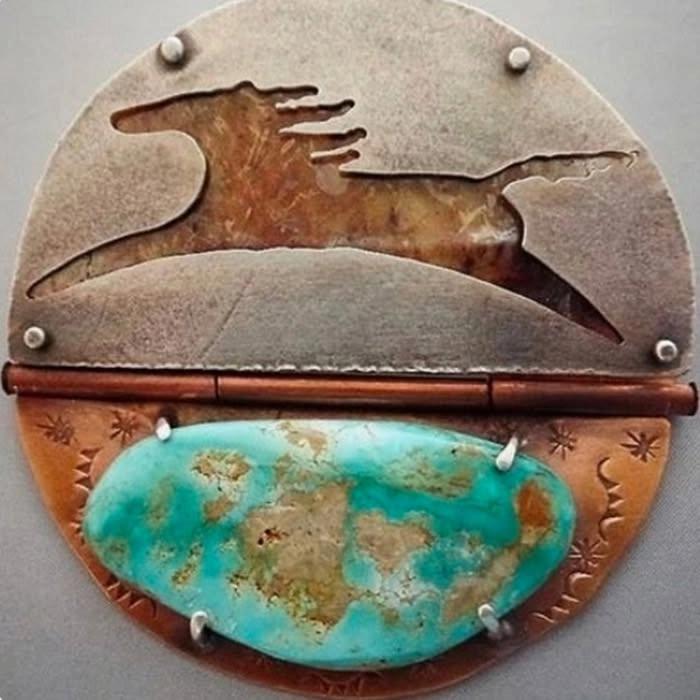 Copper Tube Hinge Pendant - In-Person Jewelry Class