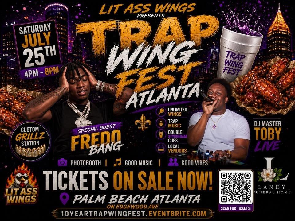 Unlimited Wing Fest w/ FREDO BANG LIVE