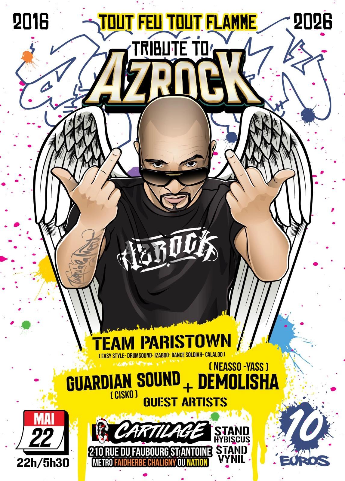 PATATE RECORDS & 5 MAJEUR PRESENTENT: TRIBUTE TO AZROCK