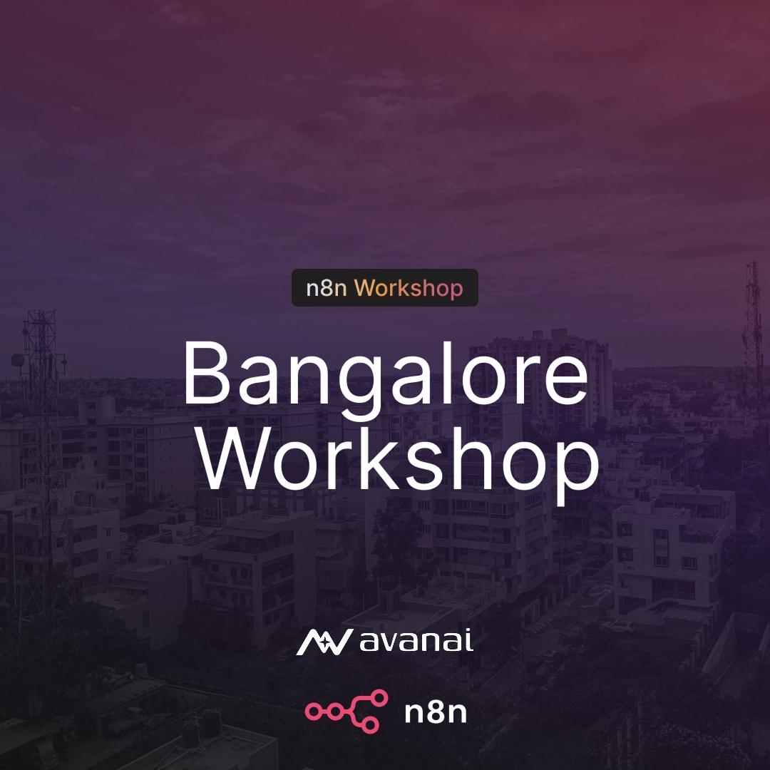 n8n Workshop Bangalore