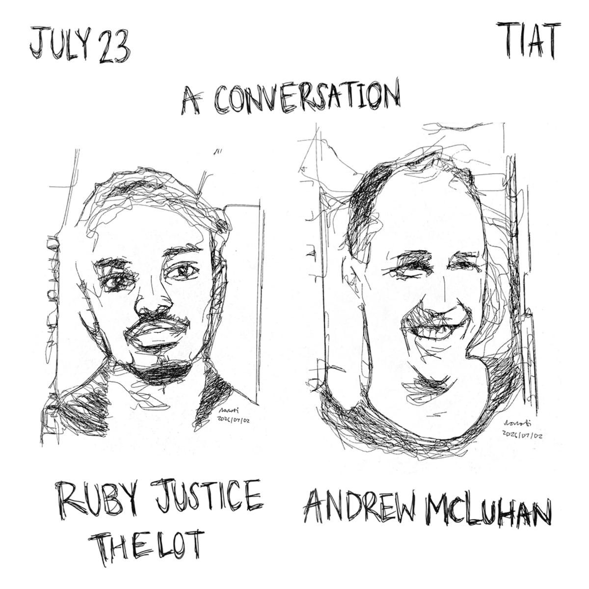 A conversation with Andrew McLuhan & Ruby Justice Thelot | on Signal, Noise, Slop