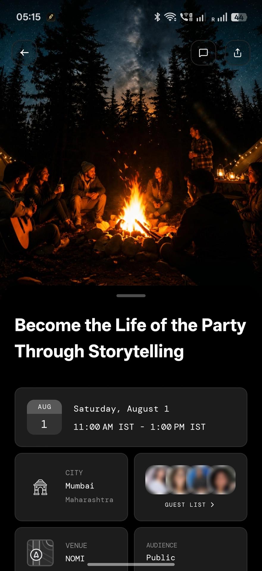 Become the Life of the Party Through Storytelling
