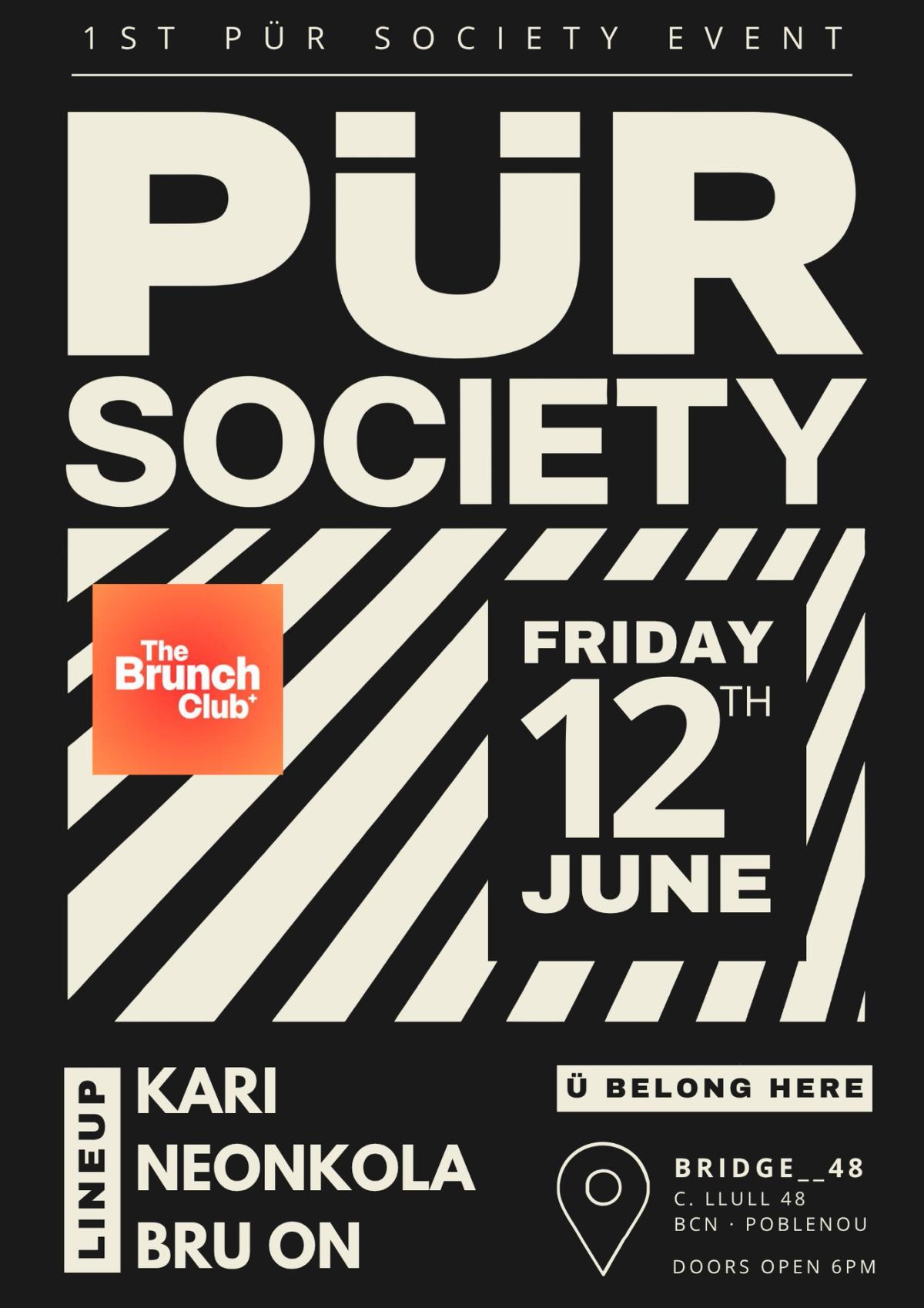 PÜR Society Launch x The Brunch Club