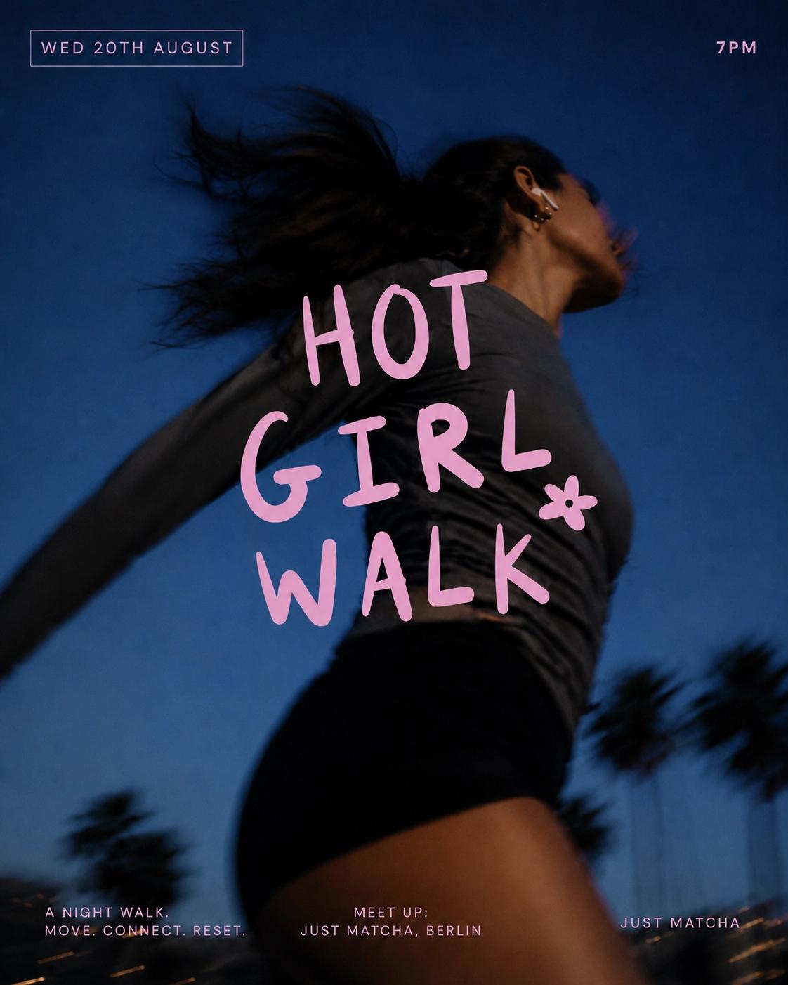 Matcha Hot Girl Walk