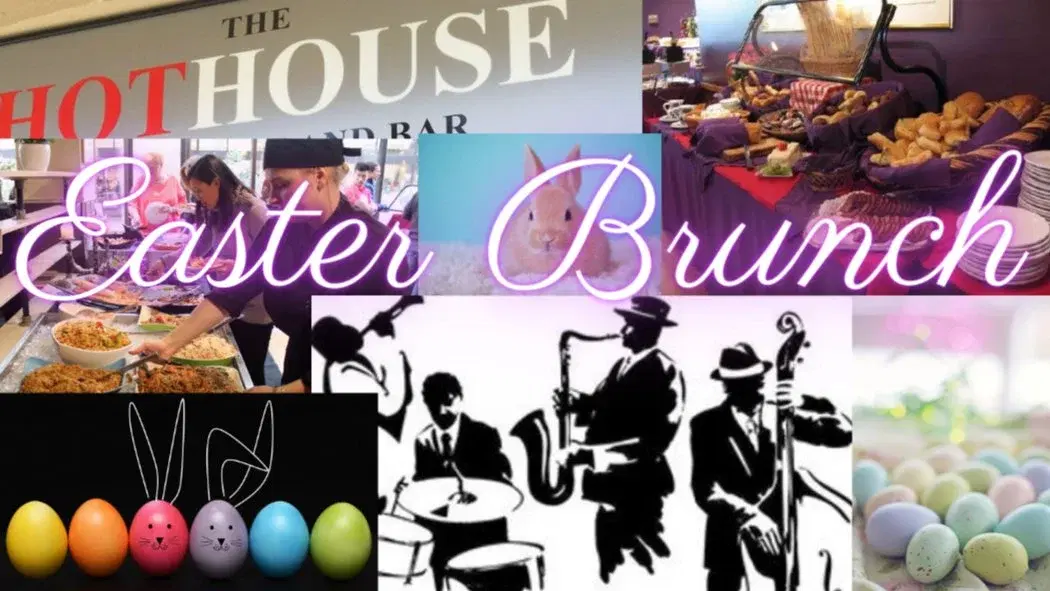 🐣🌷 Easter Sunday Brunch (Buffet) @ HOTHOUSE! 🌷🐣
