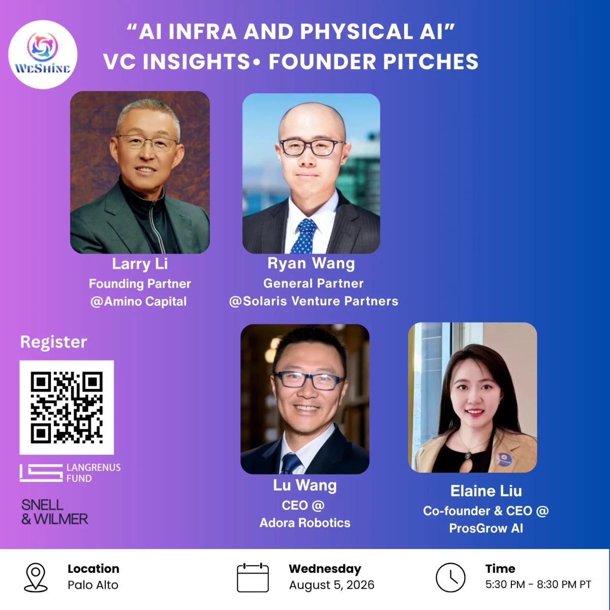 “Physical Intelligence and AI Infra” VC Insights• Founder Pitches