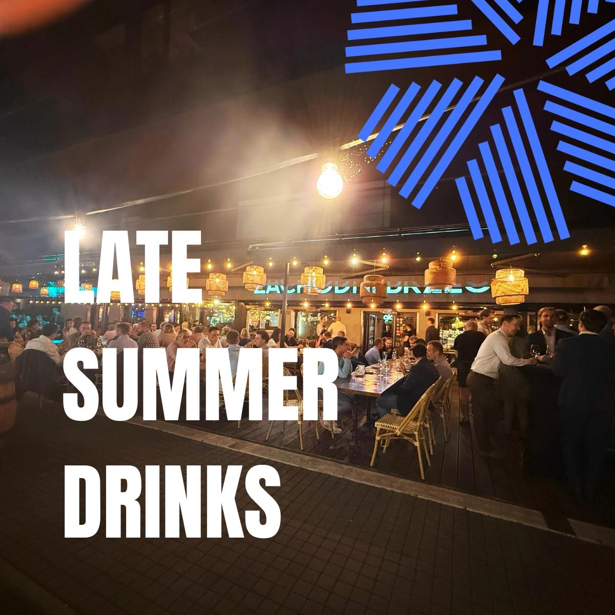 Late Summer Drinks