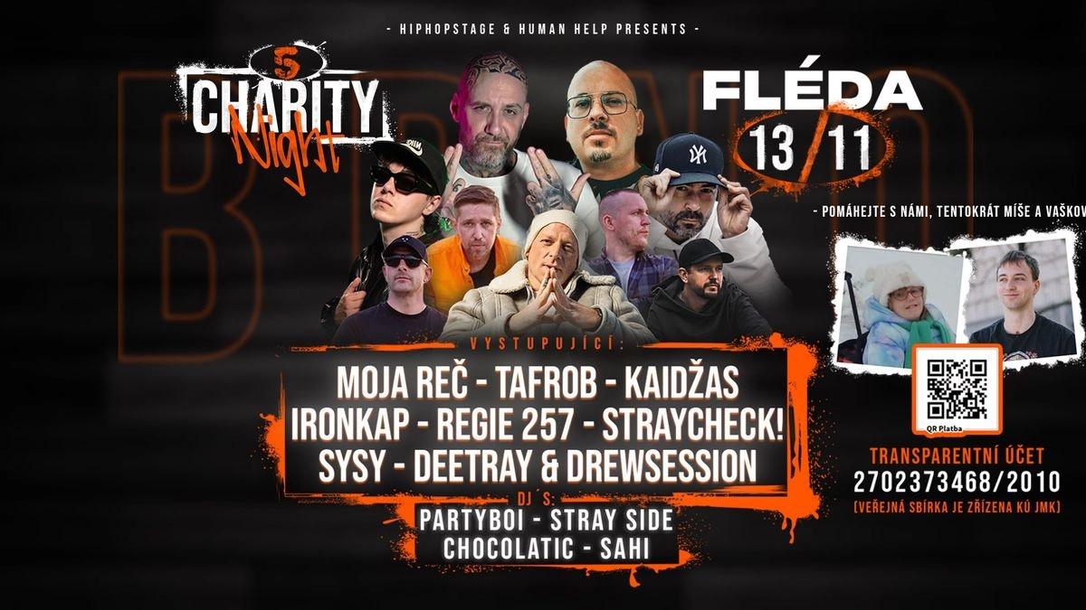 CHARITY NIGHT 5 | FLÉDA CLUB | BRNO