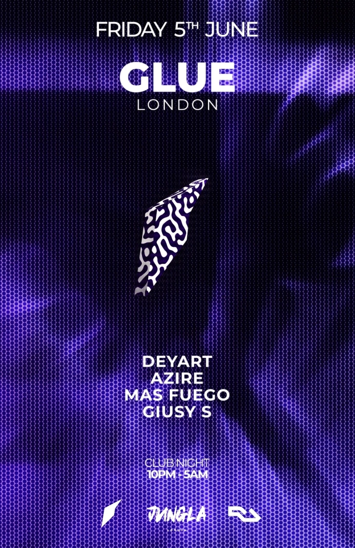 GLUE: Deyart, Azire, Mas Fuego, Giusy S