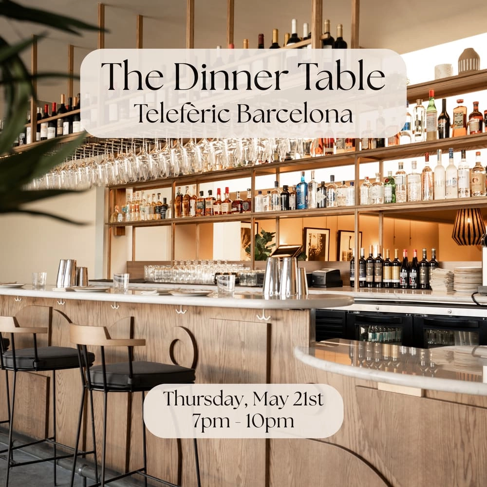 The Dinner Table at Telefèric Barcelona (Brentwood)