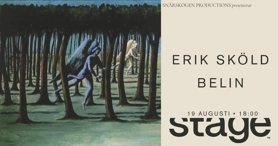 ERIK SKÖLD & BELIN live @ STAGE | 19 aug