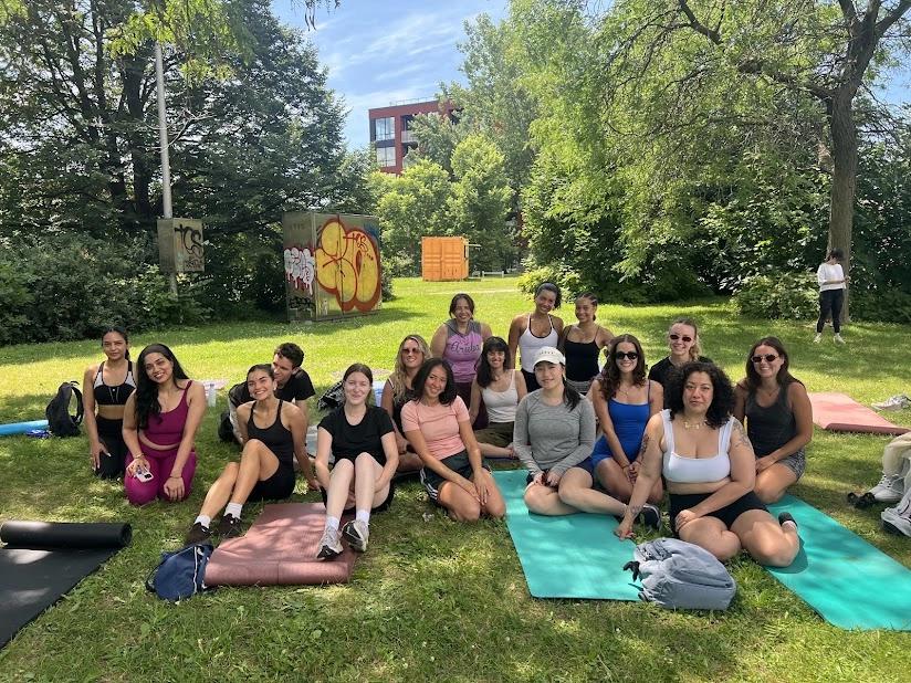 Cours de Pilates dans le Parc / Free Pilates Class in the Park | Canal Lachine | Gratuit/Free