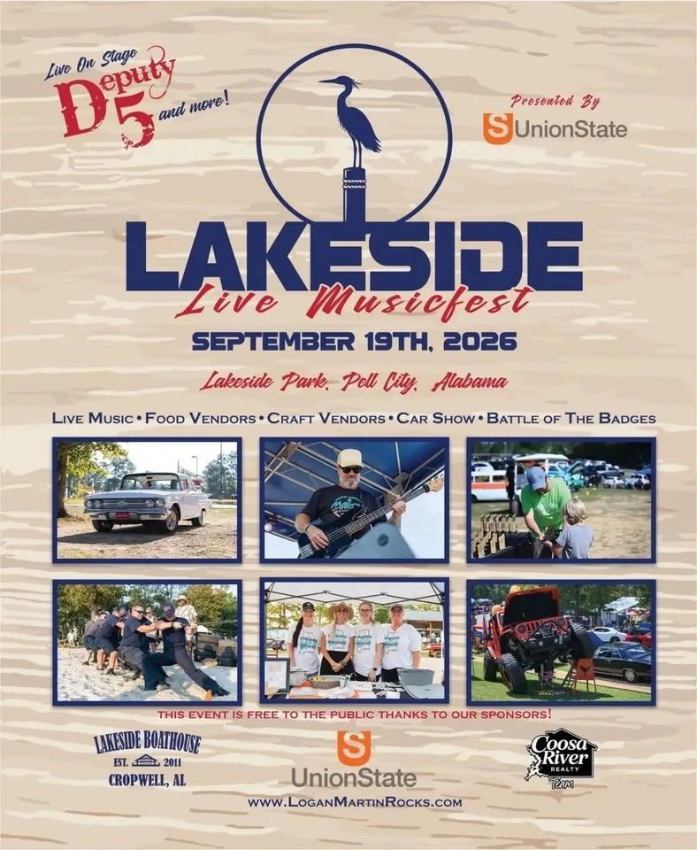 Lakeside Live Musicfest 2026 Presented by Union State Bank