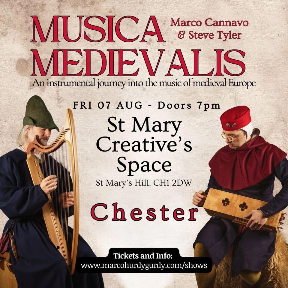 Medieval Music Concert - St Mary’s Creative Space, Chester