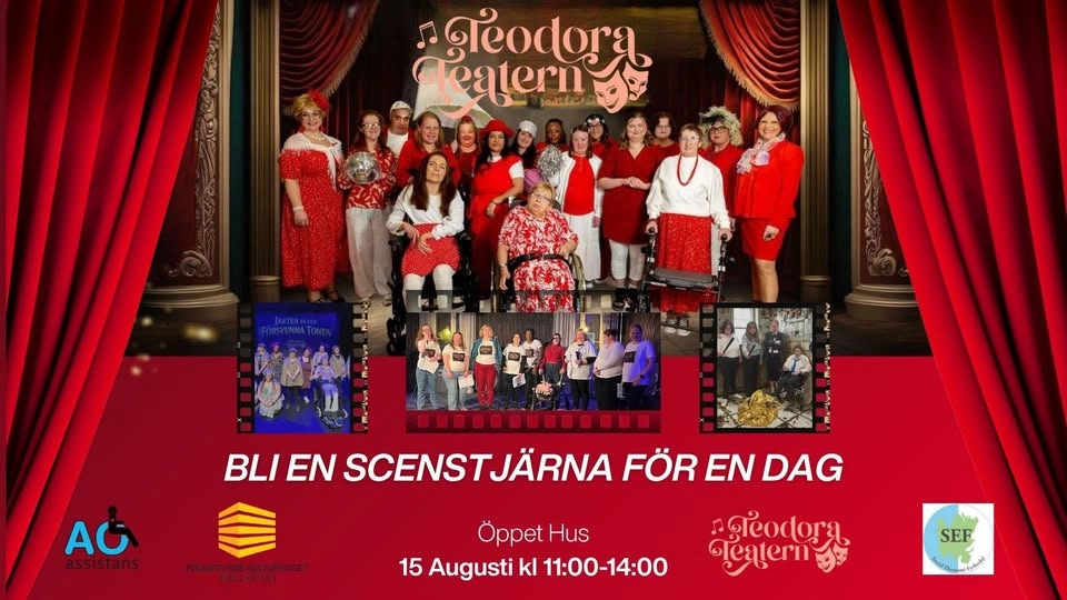 Teodorateatern – Bli en scenstjärna för en dag