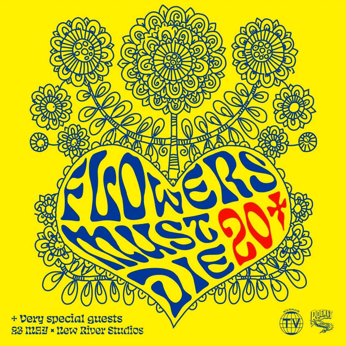 Robert Leiner LIVE (FLOWERS MUST DIE 20 YEARS)