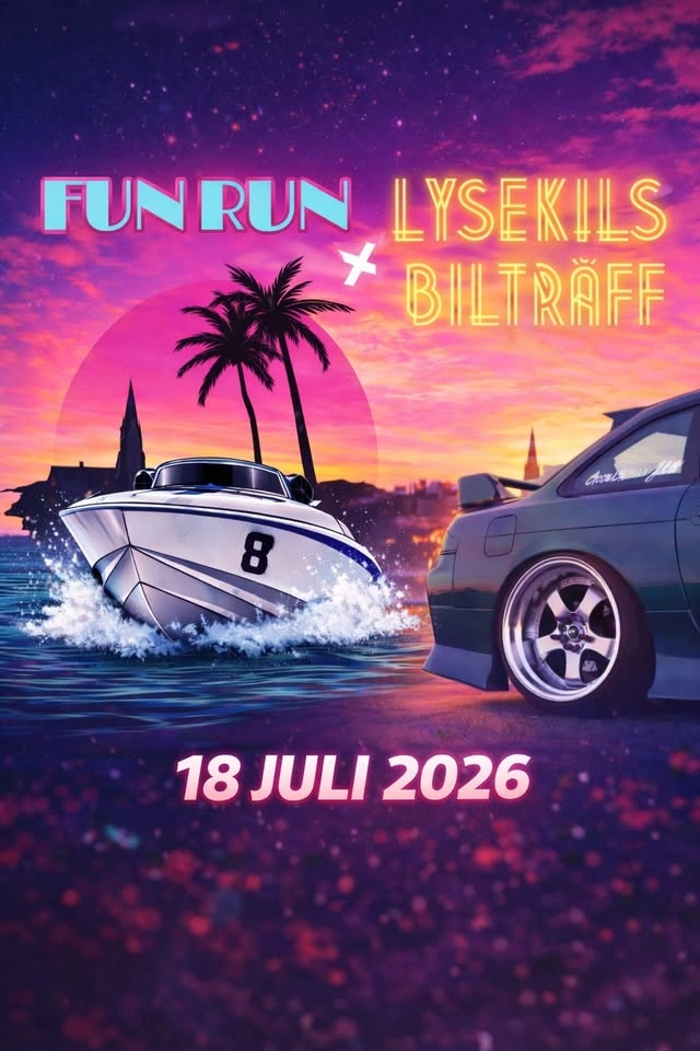 Lysekil Fun Run x Lysekils Bilträff