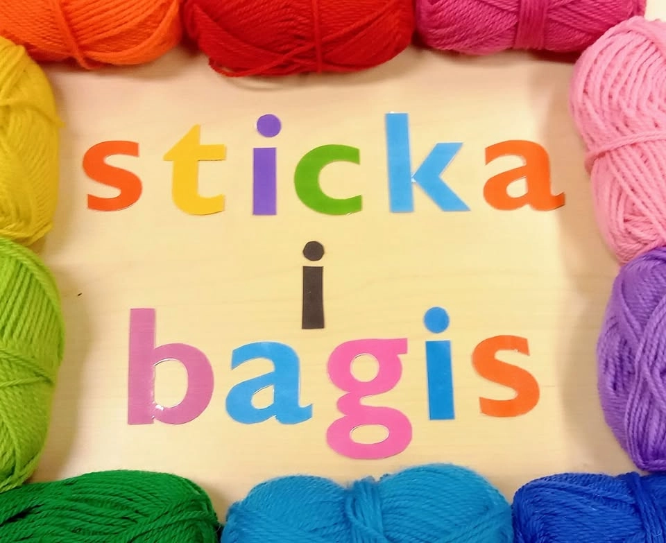 Stickcafé på Bagarmossens bibliotek