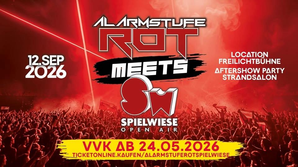 Alarmstufe ROT meets SPIELWIESE - After Show Party