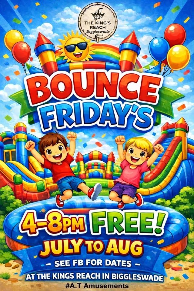Schools Out Bounce Fridays!!!