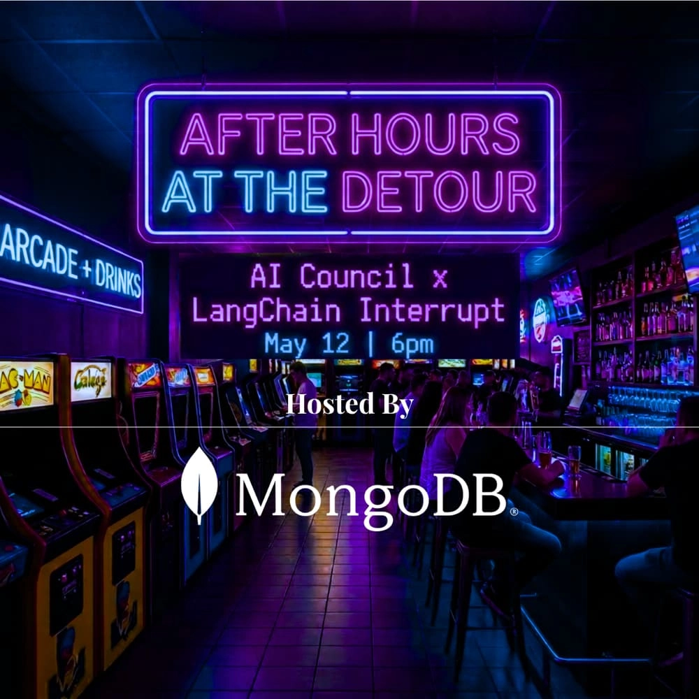 After Hours at The Detour: AI Council x LangChain Interrupt Happy Hour