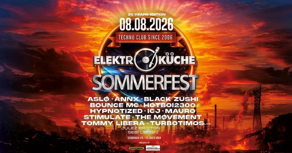 ELEKTROKÜCHE SOMMERFEST 2026