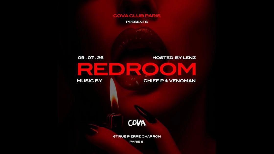 Redroom | Every Thursday At Cova Club Paris