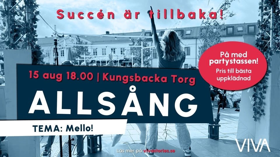 Allsång med mello-tema 🌟