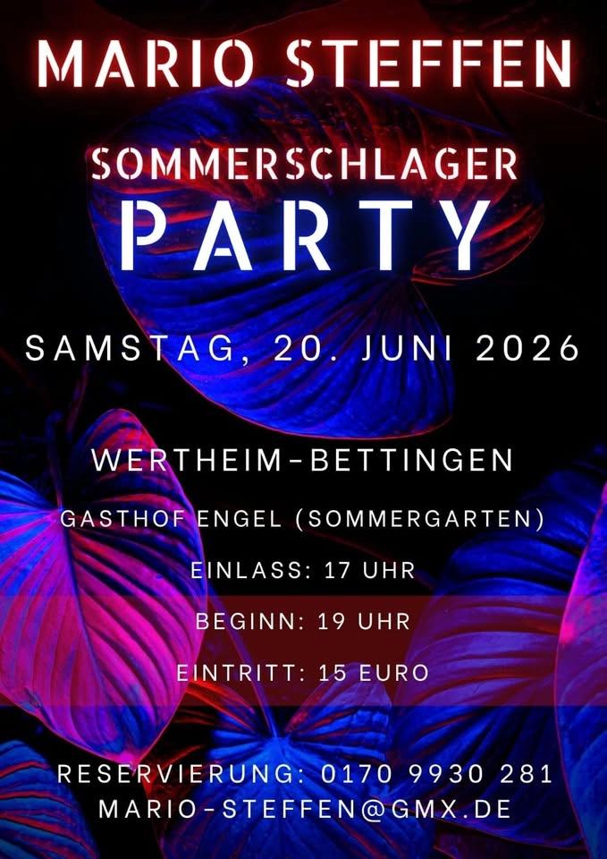 Mario Steffen Sommerschlager