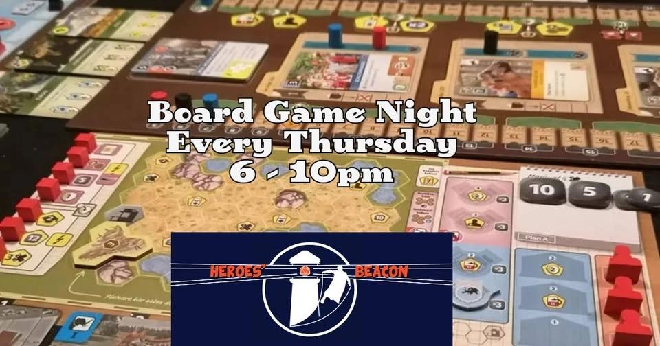 Board Game Night at Heroes' Beacon