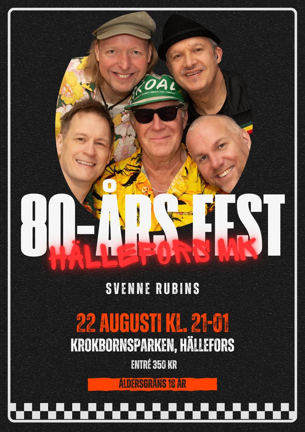 Svenne Rubins (Hällefors MK 80år)