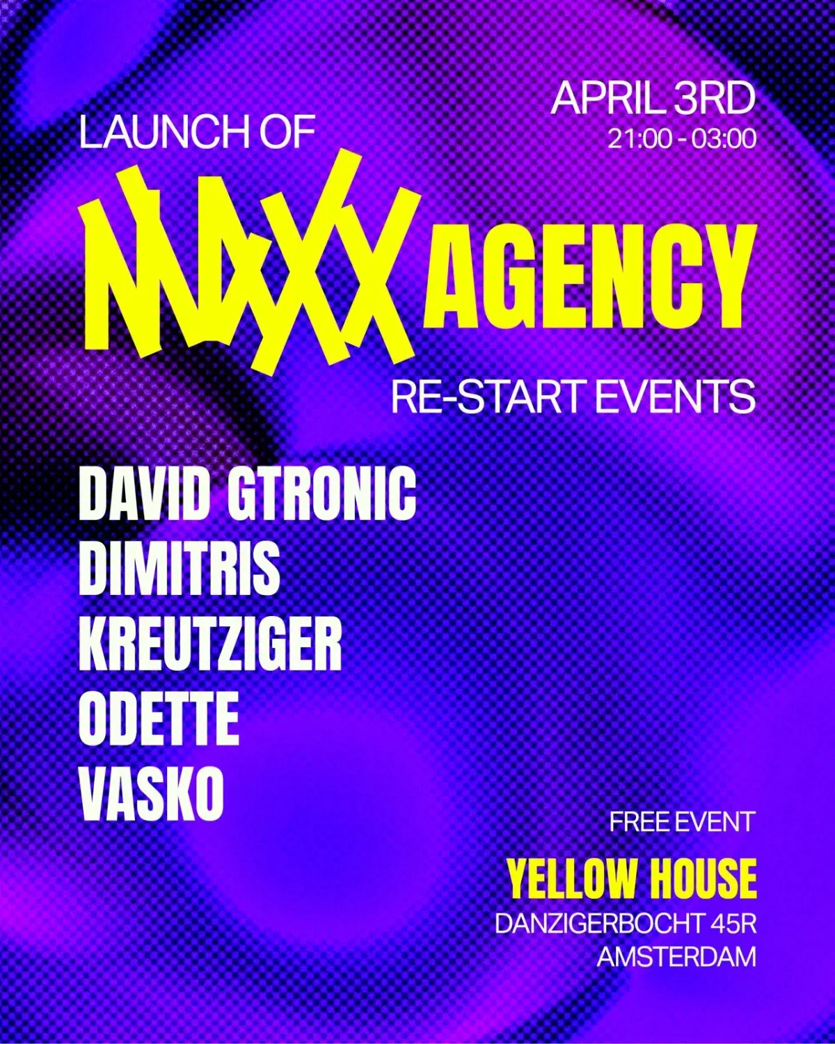Launch of MAXX Agency - RE:START