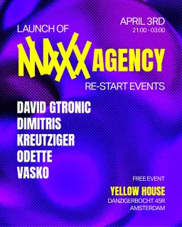 Launch of MAXX Agency - RE:START