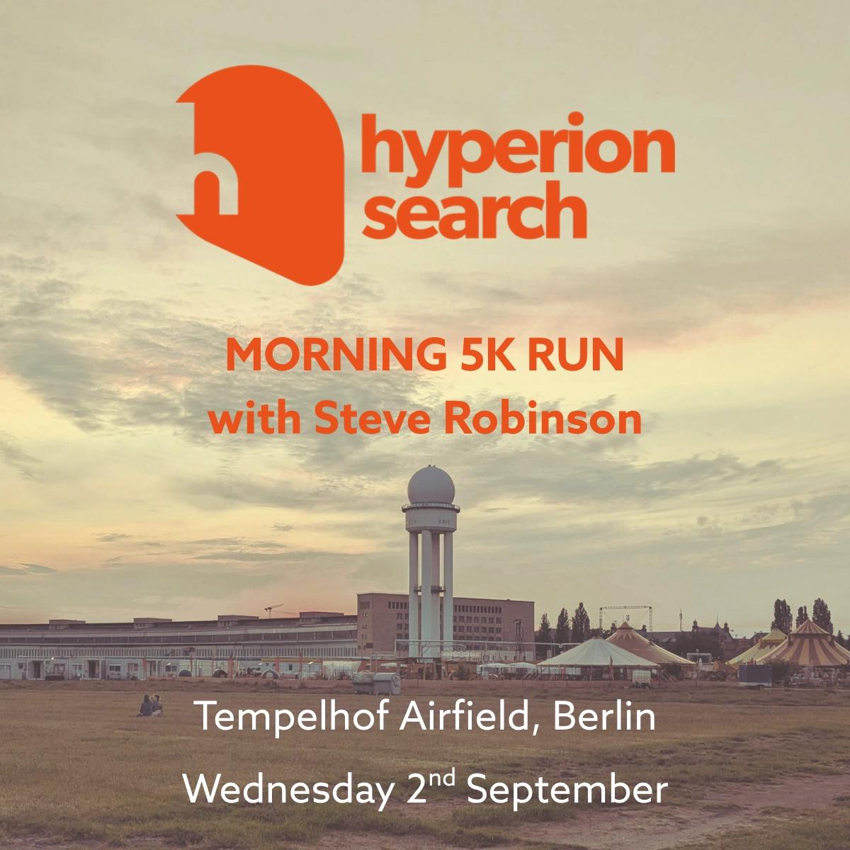 Hyperion's Morning 5K Run
