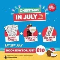 Xmas In July 25/07 - Buzz Bingo Derby