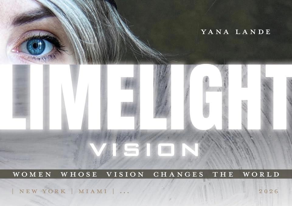Presentation of LIMELIGHT, a new exclusive mixed-media visual art project by Yana Lande
