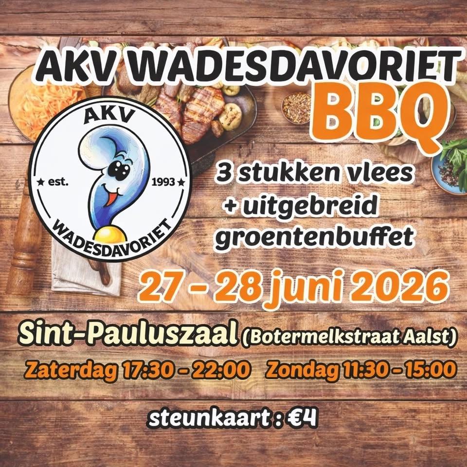 Jaarlijkse BBQ - AKV Wadesdavoriet