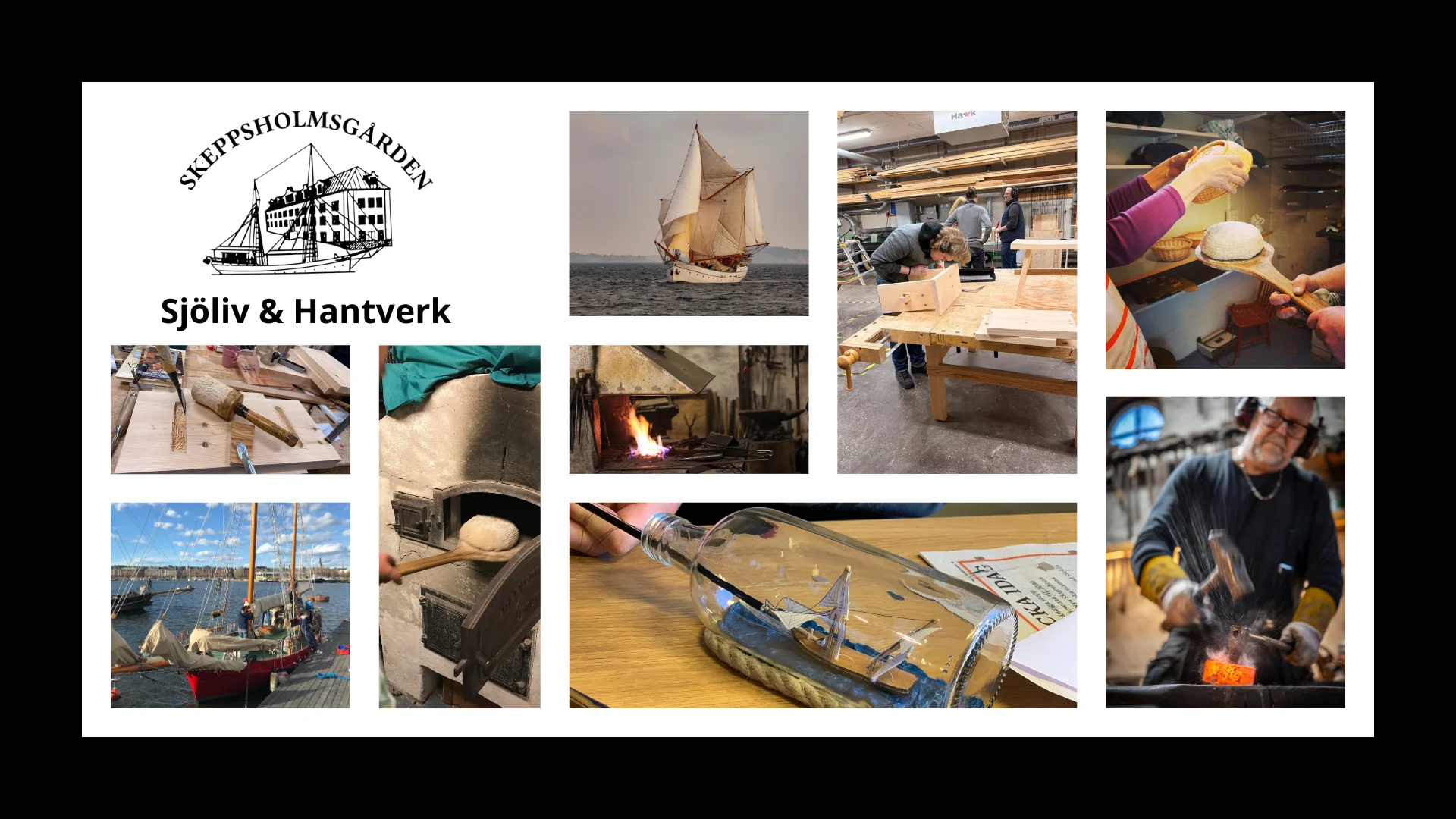 Hantverk och segelfartyg