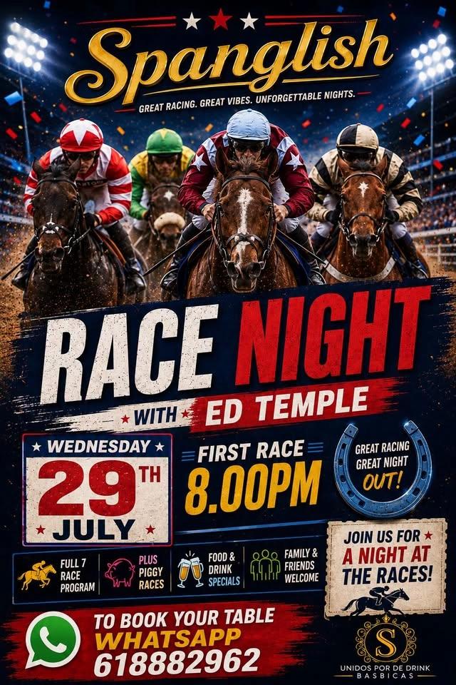 race night with Ed temple