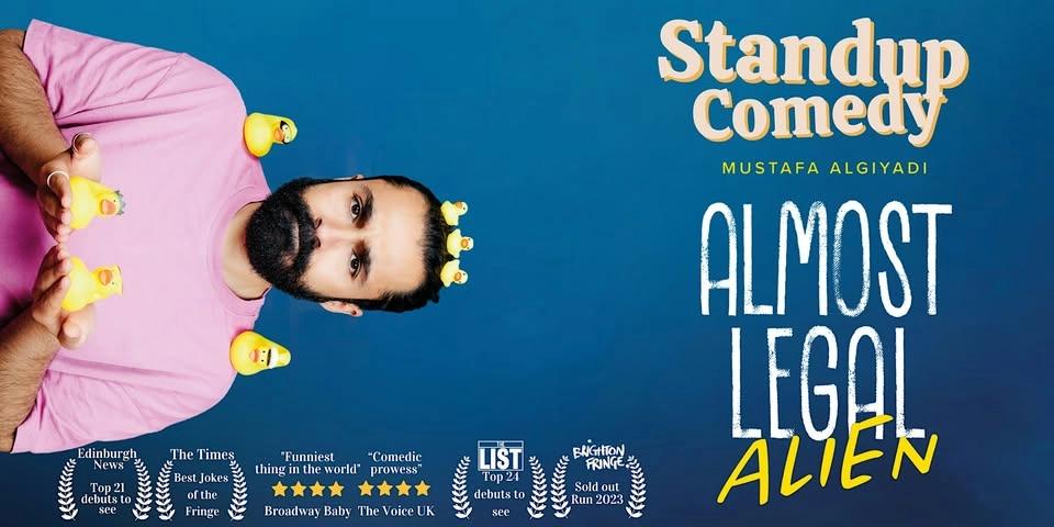 Standup Comedy in English • Almost Legal Alien • Gothenburg