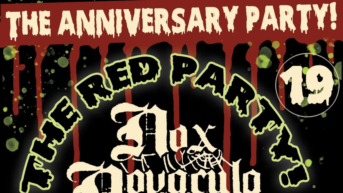 THE 19TH ANNIVERSARY CELEBRATION OF THE RED PARTY!
