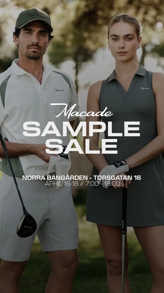 Macade Golf Sample Sale