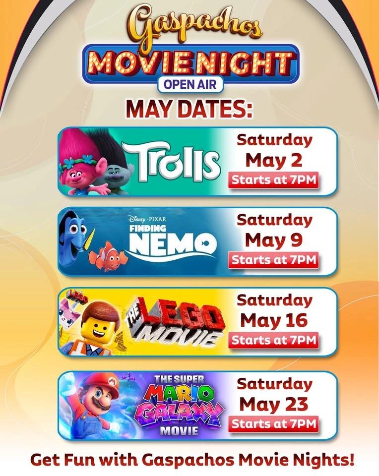 Gaspachos Movie Nights