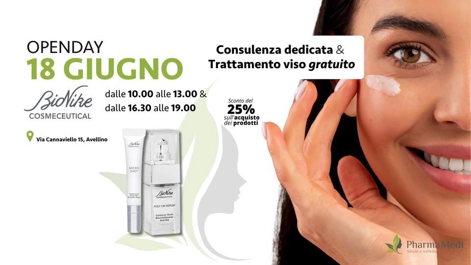 Open Day 18 giugno | BioNike Cosmeceutical