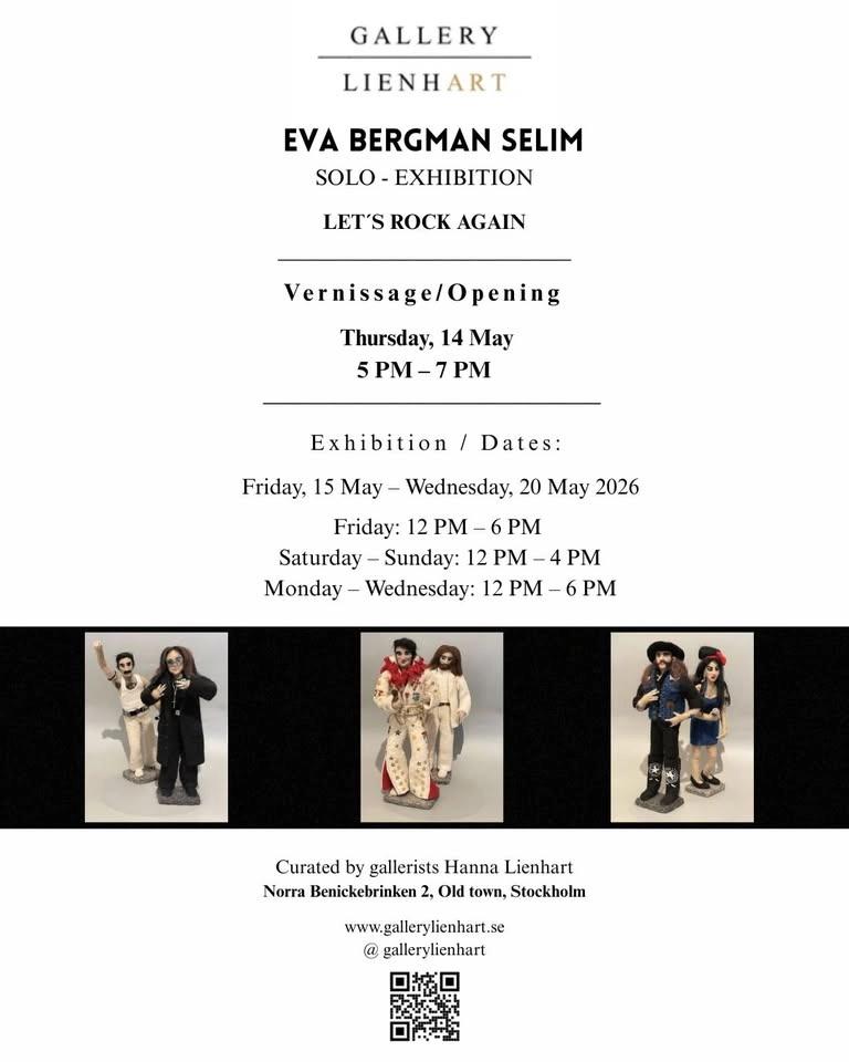 Eva Bergman Selim | Let’s Rock Again | Solo Exhibition at Gallery Lienhart
